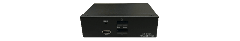 AS-21HA 2ポート HDMI デスクトップ KVMスイッチ